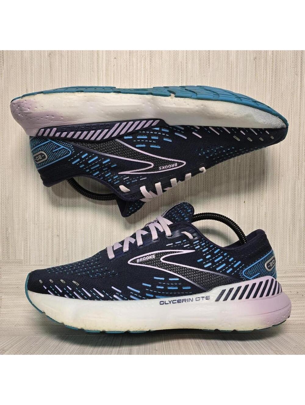 Brooks Glycerin GTS 20 Women’s Size 10 B Peacoat Ocean Running Shoes 1203701B499